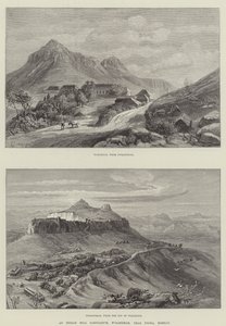 Un sanatorio en la colina india, Purandhar, cerca de Poona, Bombay de E. Jennings