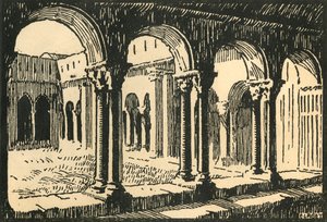 Claustro de la Iglesia de St-Trophime de E Laget