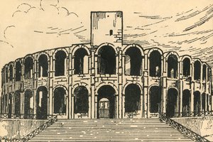 Les Arenes, c. 1920s de E Laget
