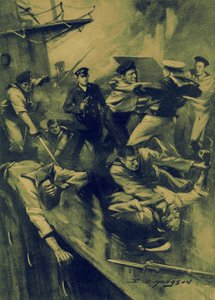 Primera Guerra Mundial - Lucha cuerpo a cuerpo en el 