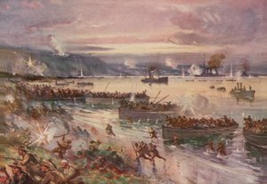Las operaciones de los Dardanelos: el desembarco de los australianos en Gallipoli, abril de 1915 de E. S. Hodgson