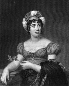 Germaine de Stael, escritora, novelista y propagandista política francesa, 1836