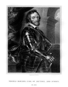Thomas Howard, Conde de Arundel y Surrey, destacado cortesano inglés, 1823 de E. Scriven