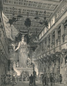 El Templo de Atenea Partenos, Restaurado, 1886 de E Thiersch