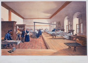 Sala de hospital, Scutari, Turquía de E Walker