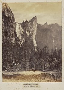 Valle de Yo-Sem-i-te, California. El valle desde Pohono Meadows de Eadweard J. Muybridge