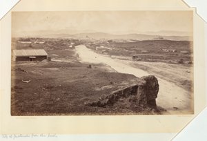 Ciudad de Guatemala desde el Sur de Eadweard Muybridge