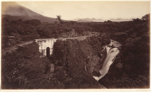 Cataratas del Michatoya--Palin, Guatemala de Eadweard Muybridge