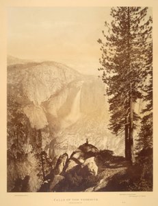 Caídas de la yosemite de Eadweard Muybridge