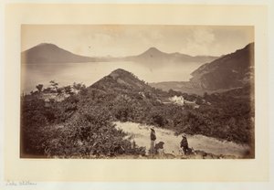 Lago de Amatitlán, Guatemala de Eadweard Muybridge