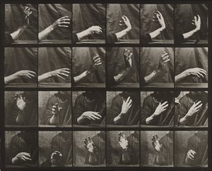 Movimiento de la mano; marcando el tiempo