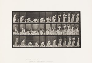 Placa 214. Levantando a un Niño (70) del Suelo, Girando de Eadweard Muybridge