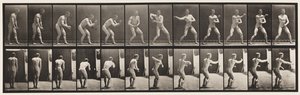 Placa 285. Béisbol; atrapando y lanzando de Eadweard Muybridge