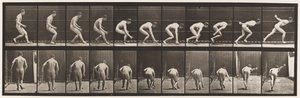 Placa 287. Béisbol; Corriendo y recogiendo la pelota de Eadweard Muybridge