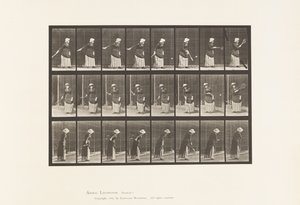 Placa 297. Tenis en césped de Eadweard Muybridge