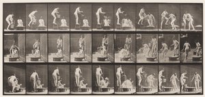 Placa 408. Dos Modelos de Eadweard Muybridge