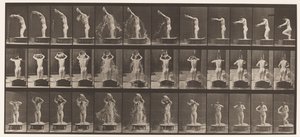 Placa 409. Vertiendo un cuenco de agua sobre la cabeza de Eadweard Muybridge