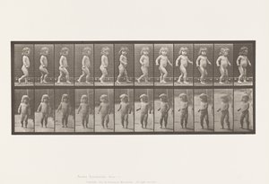 Placa 468. Niño, caminando de Eadweard Muybridge