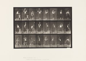 Placa 517. Movimientos Misceláneos con una Jarra de Agua de Eadweard Muybridge