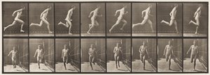 Placa 67. Corriendo de Eadweard Muybridge