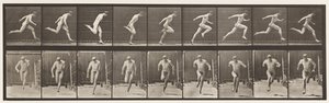 Placa 68. Corriendo, 1872-1885 de Eadweard Muybridge