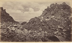 Quezaltenango desde el Cráter de un Volcán
