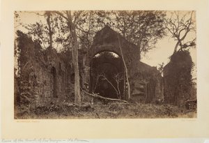 Ruinas de la Iglesia de Las Monjas, Panamá Viejo de Eadweard Muybridge