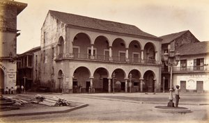 El Cabildo, Panamá de Eadweard Muybridge