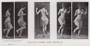 La figura humana en movimiento: Fases seleccionadas de la serie 55 de Eadweard Muybridge
