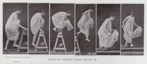 La figura humana en movimiento: Fases seleccionadas de la serie 70 de Eadweard Muybridge
