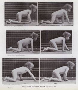 La figura humana en movimiento: Fases seleccionadas de la serie 83 de Eadweard Muybridge