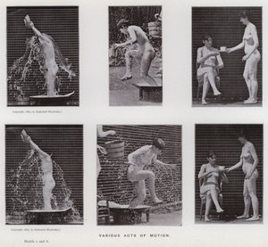 La figura humana en movimiento: Varios actos de movimiento de Eadweard Muybridge