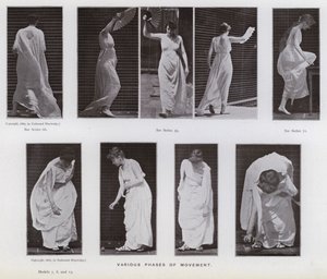 La figura humana en movimiento: Varias fases de movimiento de Eadweard Muybridge