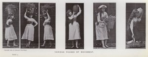 La figura humana en movimiento: varias fases de movimiento de Eadweard Muybridge