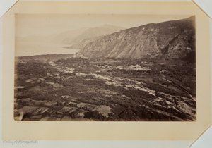 Valle de Panagachel, Guatemala de Eadweard Muybridge