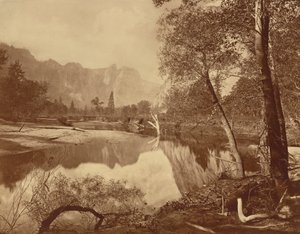 Valle del Yosemite desde el campamento Mosquito, nº 22,1872 (foto) de Eadweard Muybridge