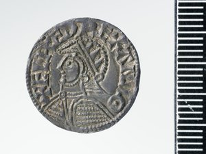 Penny de Æthelred II, ceca de Londres, 978 (plata) de Ealdgar Ealdgar