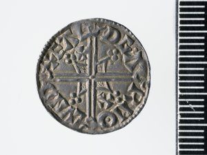 Penique de Æthelred II, ceca de Londres, 978 (plata) (reverso de 3706818) de Ealdgar Ealdgar
