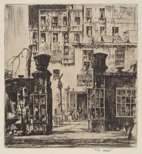 Tienda de antigüedades, Nueva York de Earl Horter