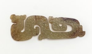 Colgante de Eastern Zhou Dynasty Chinese School