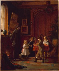 Tiempo de Navidad, La Familia Blodgett de Eastman Johnson