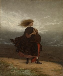 La chica que dejé atrás, ca. 1872 de Eastman Johnson