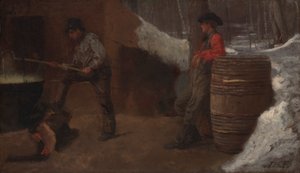 The Sugar Camp (también conocido como Making Maple Sugar o Susan Ray de Eastman Johnson