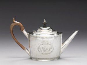 Tetera, 1790-1810 de Ebenezer Moulton