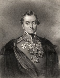 Henry Hardinge, grabado por F. Holl, de 