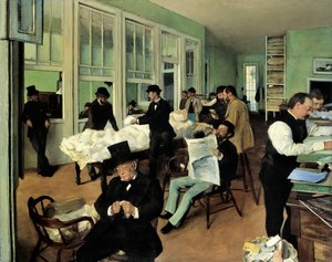 Una Oficina de Algodón en Nueva Orleans, 1873