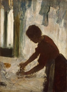 Una Mujer Planchando, 1873