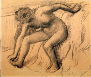 Después del Baño de Edgar Degas