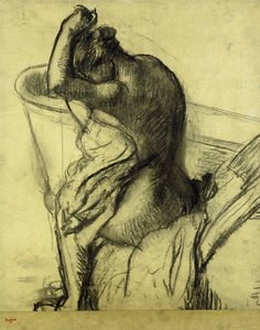Después del Baño, 1899 de Edgar Degas