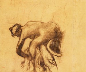 Después del Baño, Mujer Secándose, 1890s